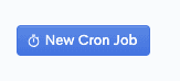 button that says new cron job